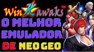 WINKAWAKS O MELHOR EMULADOR DE NEO GEO  TUTORIAL COMPLETO [upl. by Releehw]