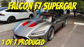 Opening Up the Falcon F7 American Supercar [upl. by Anelak537]