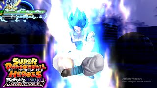 Gogeta SSJBE SDBH Remake Dragon Ball Z Tenkaichi Tag Team ISO MOD [upl. by Vihs394]