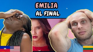 REACTION TO Emilia  Al final Versión de créditos De quotMoana 2quotBanda Sonora Original ft Te Vaka [upl. by Ojeillib848]