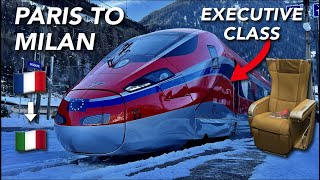 Paris to Milan with Frecciarossa in EXECUTIVE class [upl. by Jolyn]