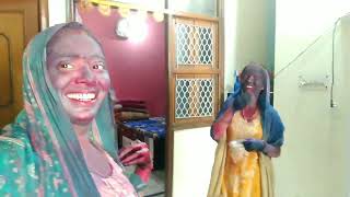 holi vlog  holi special vlog  Holi family vlog 2024  shoravjoshivlog [upl. by Verdha]