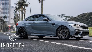 Inozetek 04 Super Gloss Nardo Grey ft BMW M2 Competition [upl. by Airotnes]