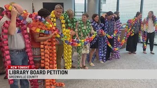 Upstate organization gathers 2000 signatures calls for change on Greenville Co library board [upl. by Hara657]