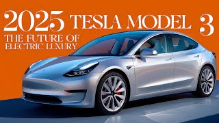 First Look  2025 Tesla Model 3 Unveiled  Its New Features [upl. by Niltac7]