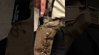 6304 Safariland Holsters Multicam Setup shorts youtubeshorts kryptek multicam [upl. by Nomit]