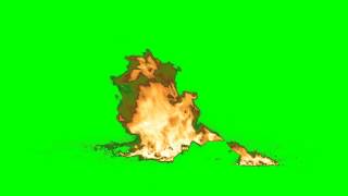 fire greenscreen [upl. by Czarra]