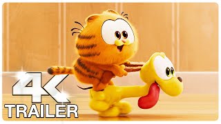 THE GARFIELD MOVIE  5 Minute Trailers 4K ULTRA HD NEW 2024 [upl. by Trever]