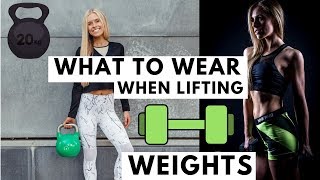 What to Wear Weightlifting  Keltie OConnor [upl. by Enairb579]