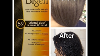 Bigen Permanent Hair Color  Review [upl. by Parry691]