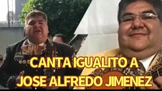 EL MEJOR INTÉRPRETE DE LA MÚSICA DE JOSÉ ALFREDO JIMÉNEZ Canta Igual que EL HIJO DEL PUEBLO Rafa [upl. by Layla78]