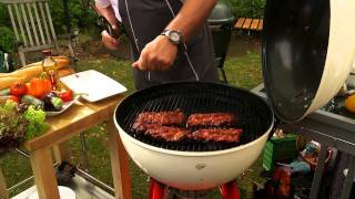 Hoe bereid ik voorgegaarde spareribs op de BBQ [upl. by Druce]