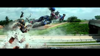 Transformers 4 2014 Optimus Prime vs Galvatron HD latino [upl. by Dorcea]