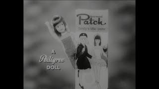 1966 Pedigree Patch Doll Sindys Little Sister Commercial [upl. by Oznola551]