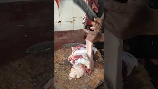 Cow Meat Process Excellent Butcher in Bangladesh trending shorts [upl. by Ecnarepmet]