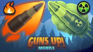 Incendiary amp Toxic Rounds Showcase  GUNS UP Mobile [upl. by Eceirahs967]