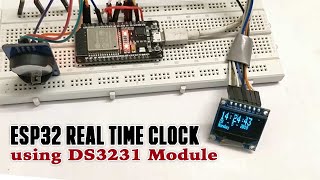 ESP32 Real Time Clock using DS3231 Module [upl. by Pelagi]