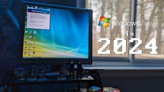 I used Windows Vista in 2024  My favorite OS [upl. by Camala4]