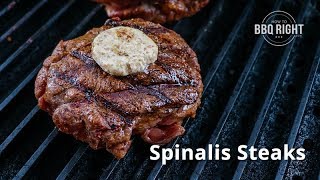 Spinalis Steaks  Ribeye Cap Steaks seared on PK Grill [upl. by Yorick]