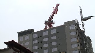 Street to be closed for crane removal [upl. by Yendys]