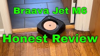 iRobot Braava Jet M6 Mopping Robot Real Review  Threshold Issues Watch this before buying [upl. by Audwin]