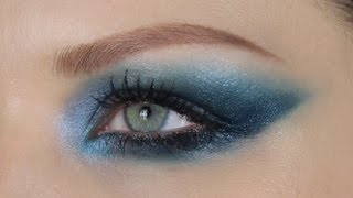 BLUE EYESHADOW FOR BROWN EYES [upl. by Penn38]