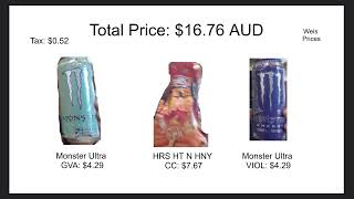 AUD 3 Weis items Monster Ultra GVA Ultra VIOL amp HRS HT N HNY CC [upl. by Otreblasiul672]