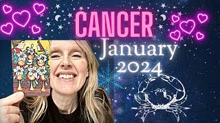 CANCER  GET READY FOR POSITIVE CHANGES THE DOOR TO HAPPINESS IS WIDE OPEN FOR YOU JANUARY 2024 [upl. by Auohc]