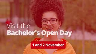 Visit the Bachelors Open Day on 1 and 2 November [upl. by Nilkcaj]