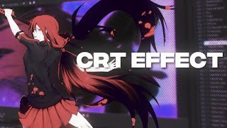 CRT EFFECT  SVP TUTORIAL [upl. by Tnomal]