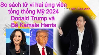 So sánh tử vi Ông Donald Trump và bà Kamala Harris 2024 [upl. by Lionello]