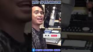 Cant Fight This Feeling Anymore  REO Speedwagon BryanMagsayoCover OnlineRequest shorts [upl. by Rellek]