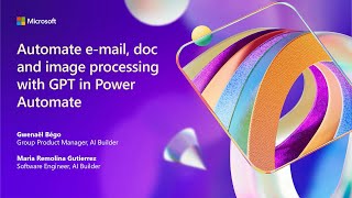 Automate email doc and image processing with GPT in Power Automate  BRK176 [upl. by Favien]