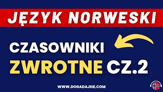 🇳🇴Język norweski Oss dere seg  Czasowniki zwrotne cz2  wwwdogadajsiecom [upl. by Atnovart]