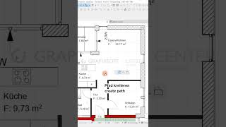 Fluchtweg in Archicad [upl. by Linskey389]