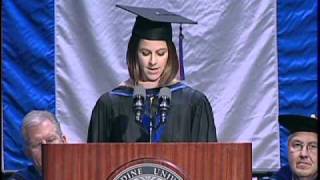 Gina Warren  Student Speaker  GSBM Graduation [upl. by Aelem]