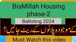 October 29 2024  Price Update New Belting plot 2024  BisMillah Housing Scheme Phase2 [upl. by Elden50]