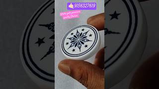 white gold premium striker 🤙🏻9156327619 whatsapp me to buy carromstriker vcacarrom carrom [upl. by Acimehs]