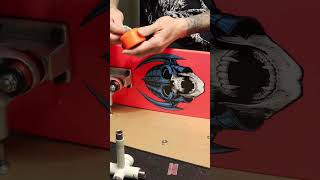 Assembling the POWELL PERALTA Per Welinder complete freestyle skateboard [upl. by Adanama]