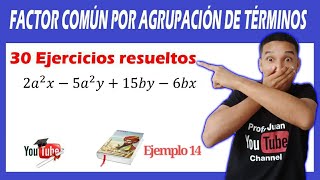 😍 👉Factorización FACTOR COMÚN POR AGRUPACIÓN de términos✅  🚀 Súper FÁCIL  Para PRINCIPIANTES [upl. by Nodnab507]