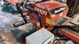 Running the Woodmizer EG100 Twin Blade Edger [upl. by Hugibert611]