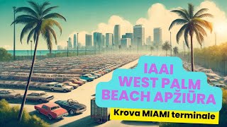 IAAI Aukciono apziura su manimi  Miami Krova [upl. by Abigail]