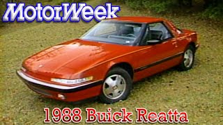 1988 Buick Reatta  Retro Review [upl. by Berkin]