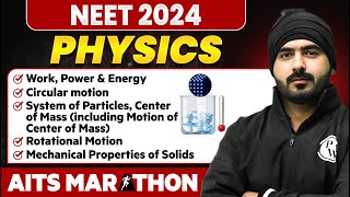 Complete PHYSICS in 1 Shot  NEET 2024  Part 1  Dropper NEET  AITS Marathon [upl. by Rowland]