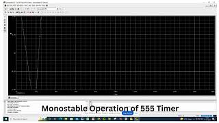 Monostable Operation of 555 Timer [upl. by Imojean]