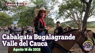 ESPECTACULAR CABALGATA BUGALAGRANDE VALLE AGOSTO 18 DE 2023 [upl. by Nnylyahs]