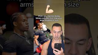 Double your arm size with this biceps exercise [upl. by Anwahsal]