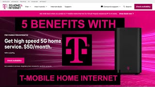 5 Benefits With TMobile 5G Home Internet [upl. by Sasha]