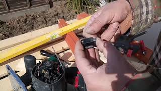 How to change carbon brushes in a circular saw PARKSIDE PHKS 1450 LASER [upl. by Eldora]