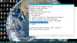 Pinnacle Game Profiler Windows 10 FIX [upl. by Adelric302]